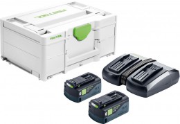Festool 577708 SYS 18V 2x5,0/TCL 6 DUO Energy Set £299.00